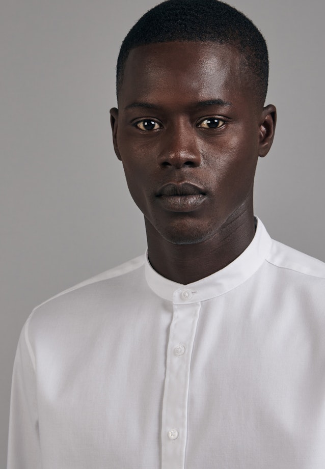 Slim Business Hemd Uni in Weiß |  Seidensticker Onlineshop