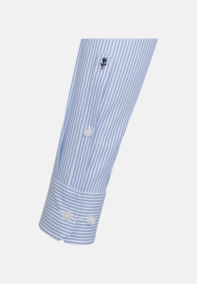 Non-iron Poplin Business Shirt in X-Slim with Kent-Collar in Light Blue |  Seidensticker Onlineshop
