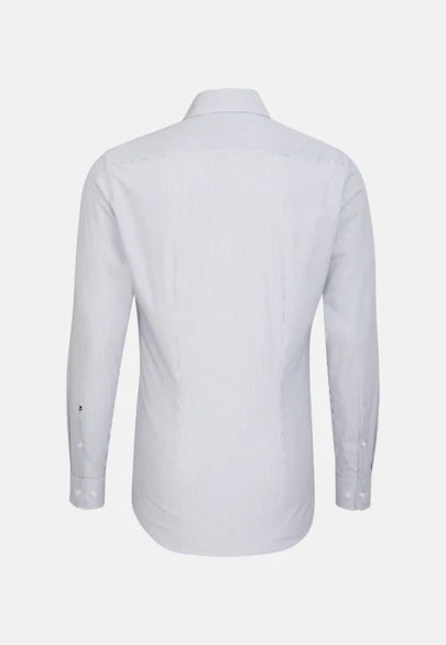 X-Slim Business Hemd Streifen in Dunkelblau |  Seidensticker Onlineshop