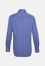 Shaped Business Hemd Uni in Mittelblau |  Seidensticker Onlineshop