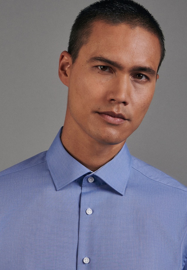 Shaped Business Hemd Uni in Hellblau |  Seidensticker Onlineshop