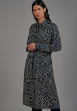 Kleid Druck in Dunkelblau |  Seidensticker Onlineshop