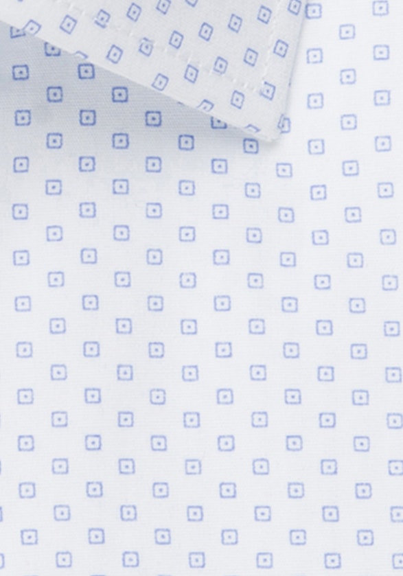 Regular Business Hemd Druck in Hellblau | Seidensticker Onlineshop