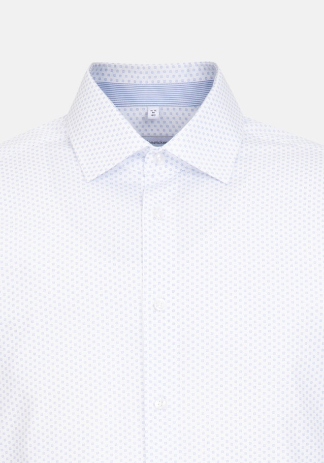 Chemise Business Regular Popeline Col Kent in Bleu Clair |  Seidensticker Onlineshop