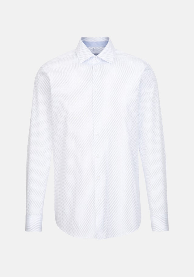 Chemise Business Regular Popeline Col Kent in Bleu Clair |  Seidensticker Onlineshop