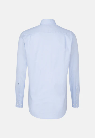Regular Chemise d'affaires Uni in Bleu Clair |  Seidensticker Onlineshop