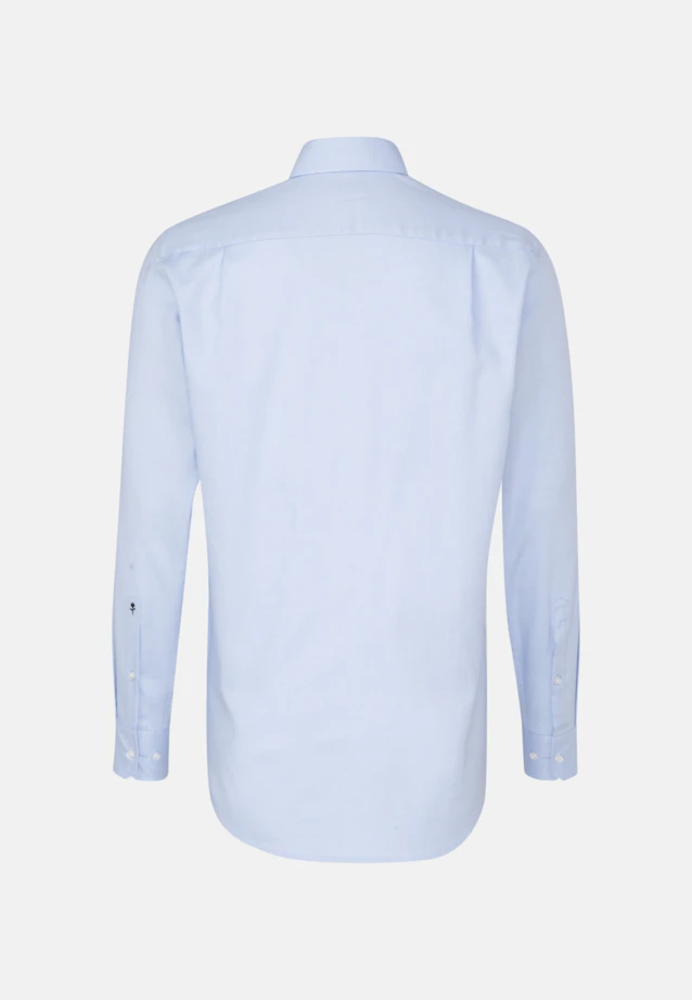 Regular Chemise d'affaires Uni in Bleu Clair |  Seidensticker Onlineshop