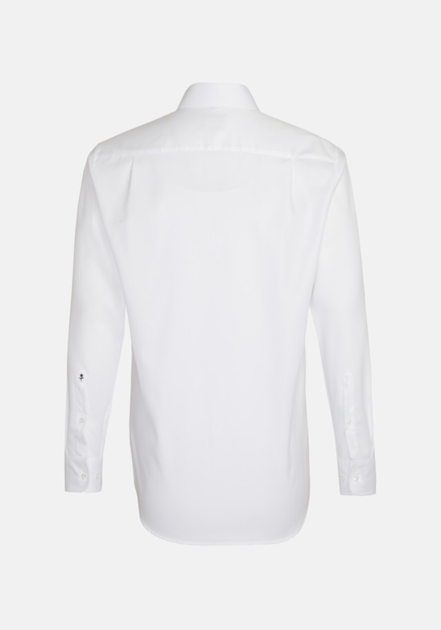 Regular Chemise Business Uni in Blanc | Seidensticker Onlineshop
