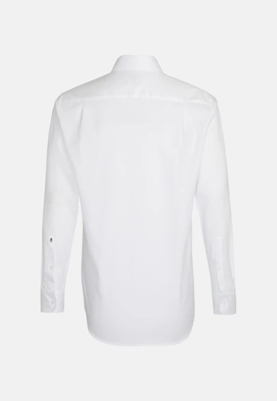 Regular Business Hemd Uni in Weiß |  Seidensticker Onlineshop
