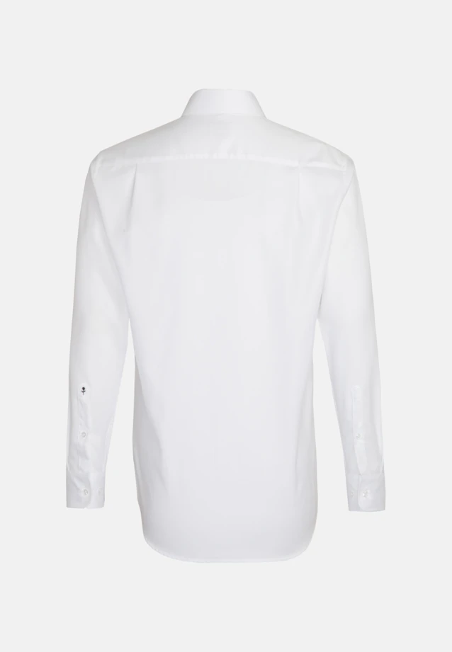 Regular Business Hemd Uni in Weiß |  Seidensticker Onlineshop