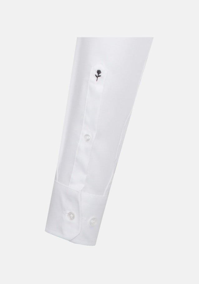 Regular Chemise Business Uni in Blanc | Seidensticker Onlineshop