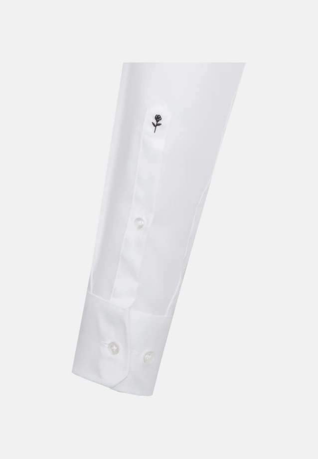 Regular Business Hemd Uni in Weiß |  Seidensticker Onlineshop