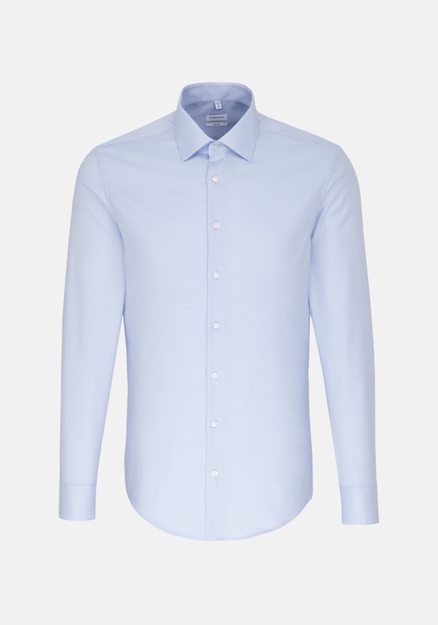 Shaped Chemise Business Uni in Bleu Clair | Seidensticker Onlineshop