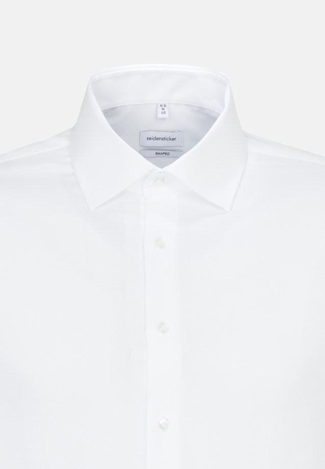 Shaped Chemise d'affaires Uni in Blanc |  Seidensticker Onlineshop