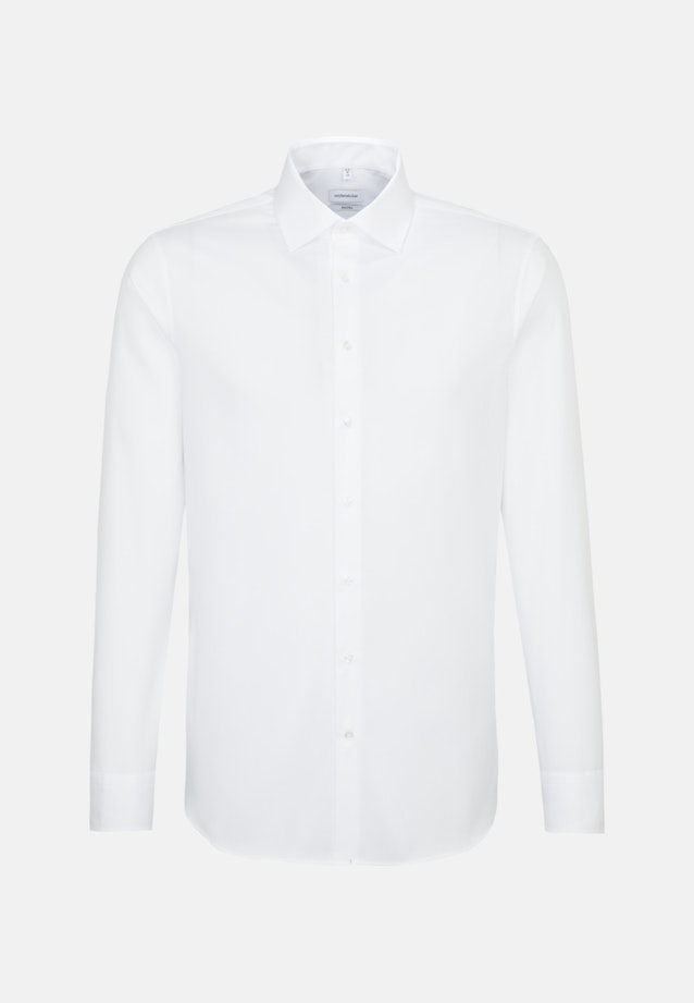 Shaped Chemise d'affaires Uni in Blanc |  Seidensticker Onlineshop