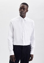 Slim Business Hemd Uni in Weiß |  Seidensticker Onlineshop