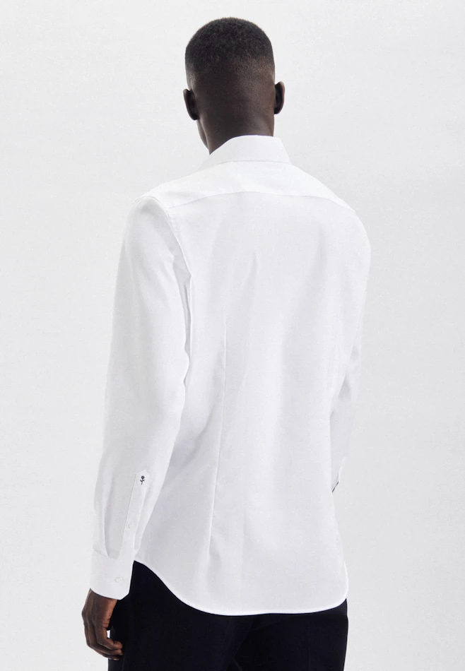 Slim Business shirt Uni in White | Seidensticker online shop