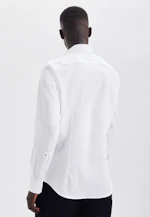 Slim Business Hemd Uni in Weiß |  Seidensticker Onlineshop
