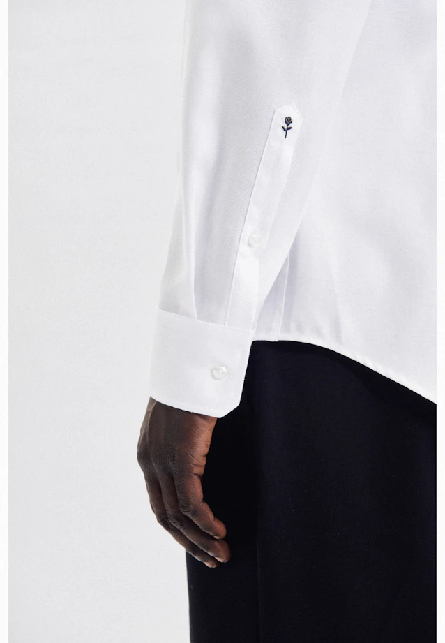 Slim Business Hemd Uni in Weiß |  Seidensticker Onlineshop
