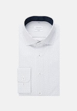 X-Slim Business Hemd Druck in Dunkelblau |  Seidensticker Onlineshop