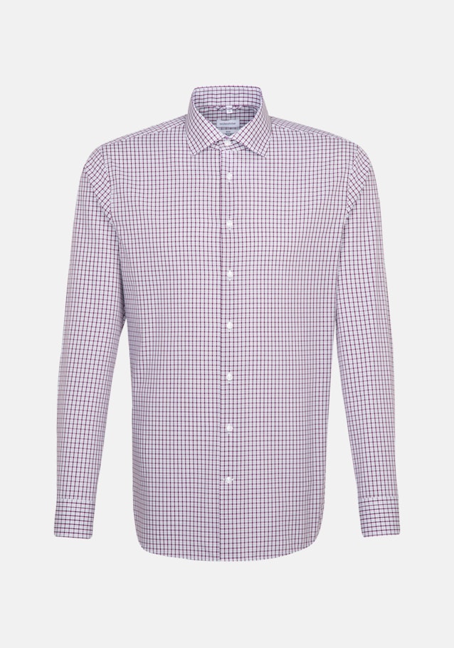 Non-iron Poplin Business Shirt in Slim with Kent-Collar in Pink |  Seidensticker Onlineshop
