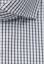 Regular Chemise Business Carreaux in Bleu Foncé |  Seidensticker Onlineshop