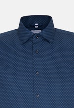 Comfort Business Hemd Druck in Hellblau |  Seidensticker Onlineshop