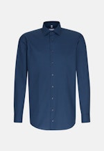 Comfort Business Hemd Druck in Hellblau |  Seidensticker Onlineshop