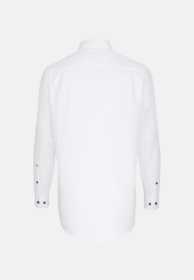 Regular Chemise d'affaires Uni dans Blanc | Boutique en ligne Seidensticker