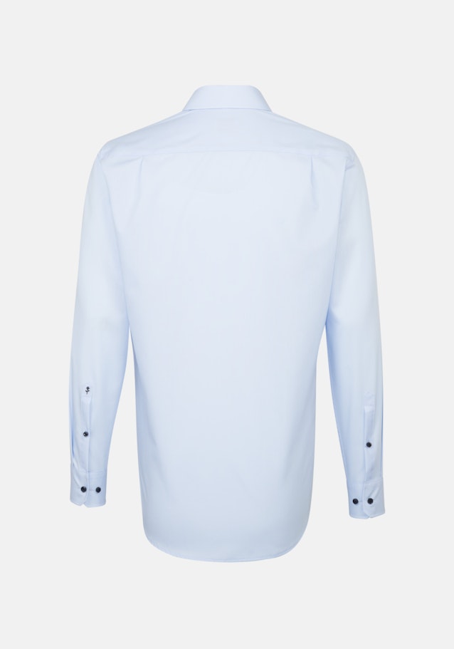 Regular Business Hemd Uni in Mittelblau | Seidensticker Onlineshop