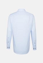 Chemise Business Regular Col Kent  manches extra-longues in Bleu Moyen |  Seidensticker Onlineshop