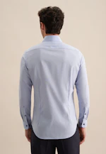 Shaped Business shirt Uni in Medium Blue |  Seidensticker Onlineshop