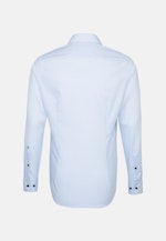 Chemise Business Shaped Col Kent  manches extra-longues in Bleu Moyen |  Seidensticker Onlineshop