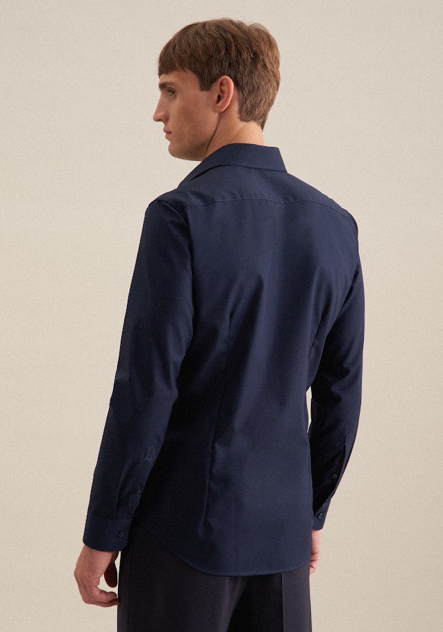 Slim Chemise d'affaires Uni in Bleu Foncé | Seidensticker Onlineshop