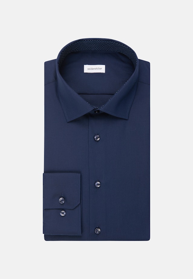 Slim Chemise d'affaires Uni in Bleu Foncé |  Seidensticker Onlineshop