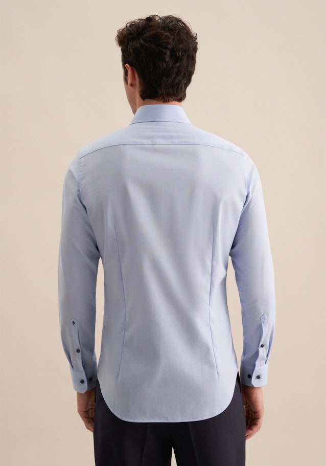 Slim Chemise d'affaires Uni in Bleu Clair | Seidensticker Onlineshop