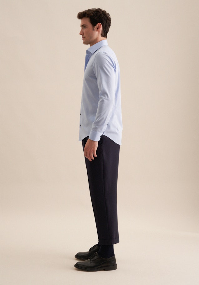 Slim Chemise d'affaires Uni in Bleu Clair | Seidensticker Onlineshop