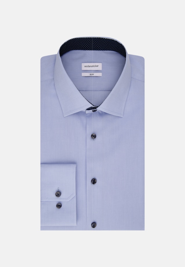 Slim Chemise d'affaires Uni in Bleu Clair |  Seidensticker Onlineshop