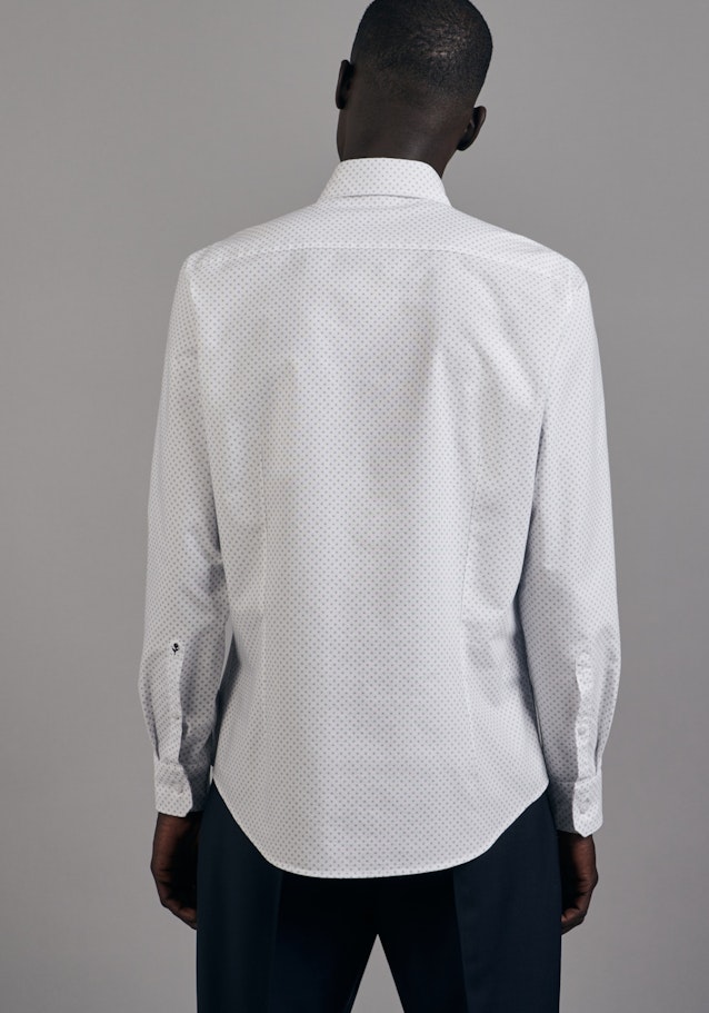 Business Shirt in Shaped with Kent-Collar in White |  Seidensticker Onlineshop