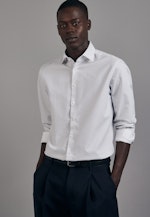 Shaped Chemise Business Imprimé in Blanc |  Seidensticker Onlineshop