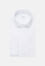 Shaped Chemise Business Imprimé in Blanc |  Seidensticker Onlineshop