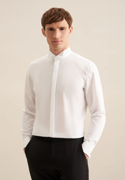 Shaped Gala Uni in White |  Seidensticker Onlineshop