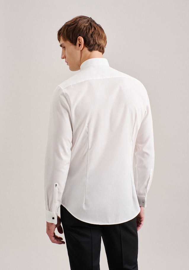 Shaped Gala Shirt Uni in Ecru | Seidensticker Onlineshop