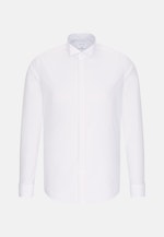 Non-iron Poplin Gala Shirt in Shaped with Wing Collar in White |  Seidensticker Onlineshop