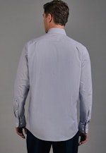 Regular Business Shirt Stripes in Medium Blue |  Seidensticker Onlineshop