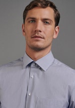 Regular Business Shirt Stripes in Medium Blue |  Seidensticker Onlineshop