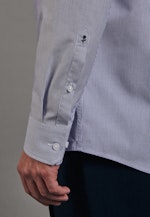 Regular Business Shirt Stripes in Medium Blue |  Seidensticker Onlineshop