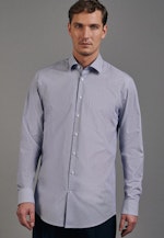 Regular Business Shirt Stripes in Medium Blue |  Seidensticker Onlineshop