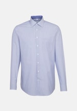 Regular Business Shirt Stripes in Medium Blue |  Seidensticker Onlineshop