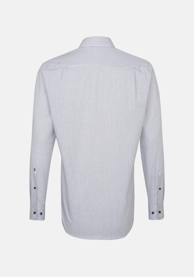 Non-iron Poplin Business Shirt in Regular with Kent-Collar in Black |  Seidensticker Onlineshop